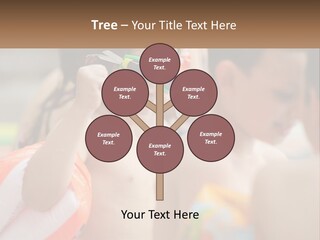 A Group Of Young Children Wearing Swimming Goggles PowerPoint Template