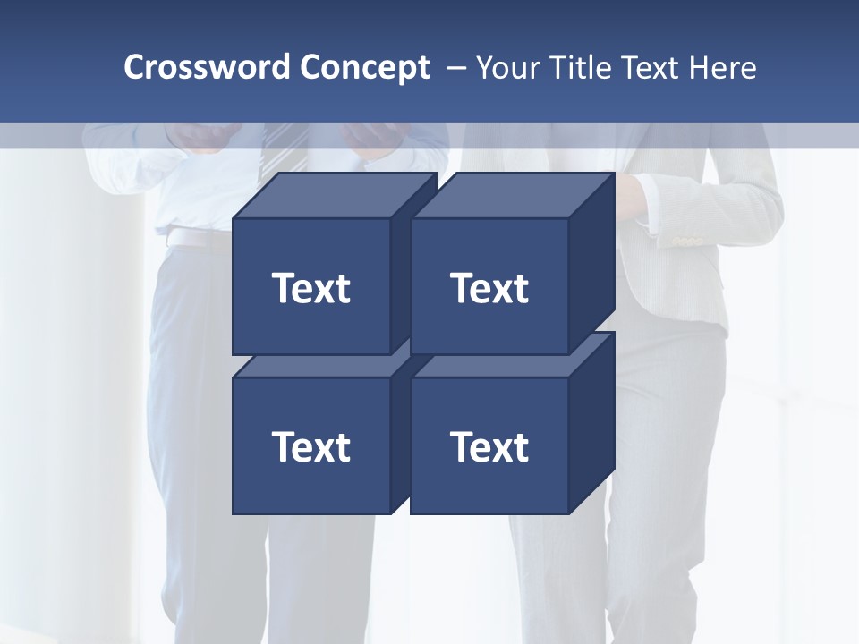 A Man And A Woman Are Walking Together PowerPoint Template