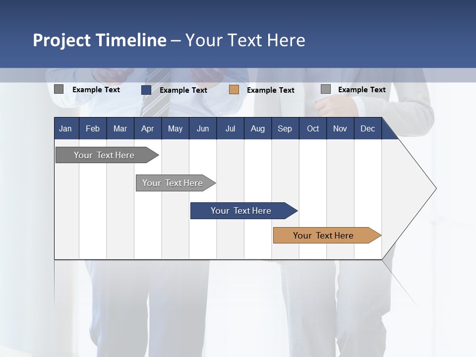 A Man And A Woman Are Walking Together PowerPoint Template
