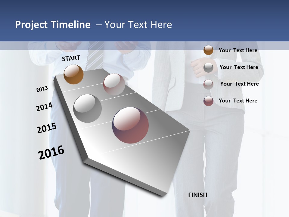 A Man And A Woman Are Walking Together PowerPoint Template