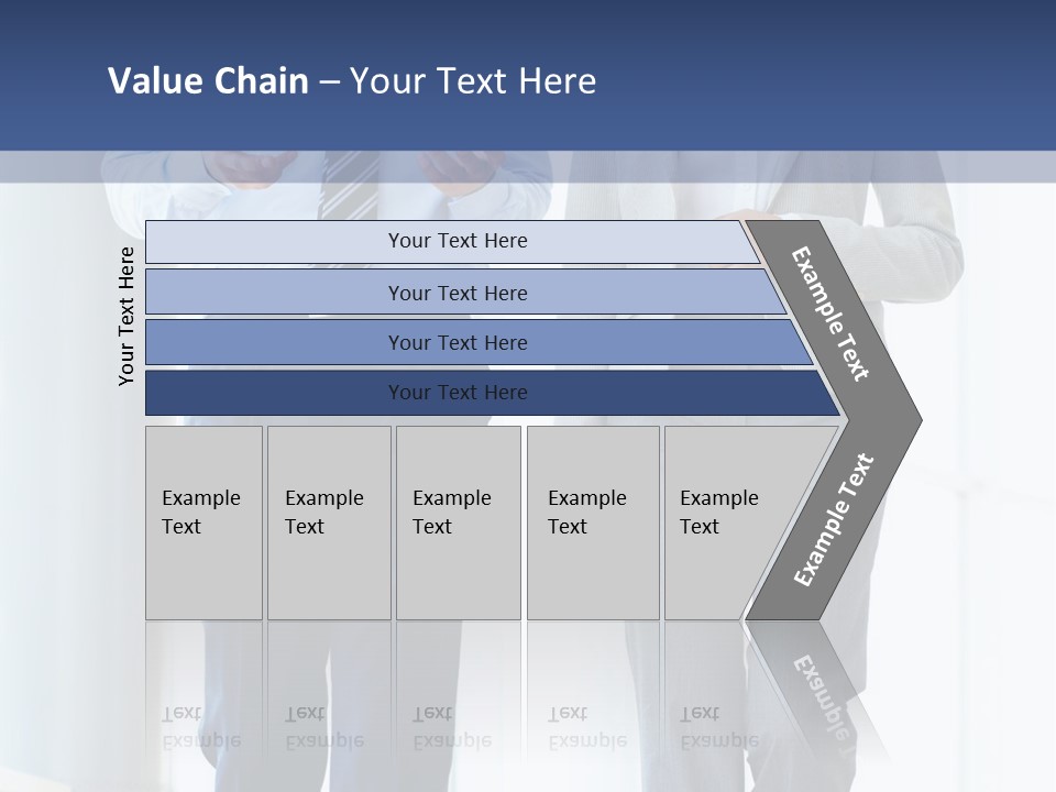 A Man And A Woman Are Walking Together PowerPoint Template