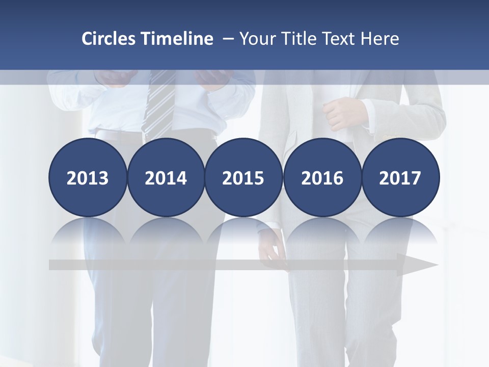 A Man And A Woman Are Walking Together PowerPoint Template