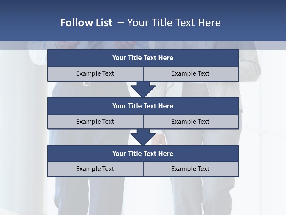 A Man And A Woman Are Walking Together PowerPoint Template