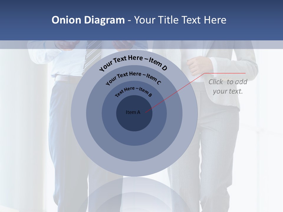 A Man And A Woman Are Walking Together PowerPoint Template