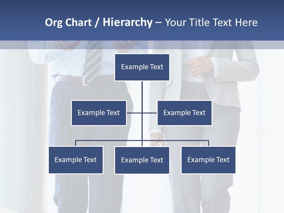 A Man And A Woman Are Walking Together PowerPoint Template