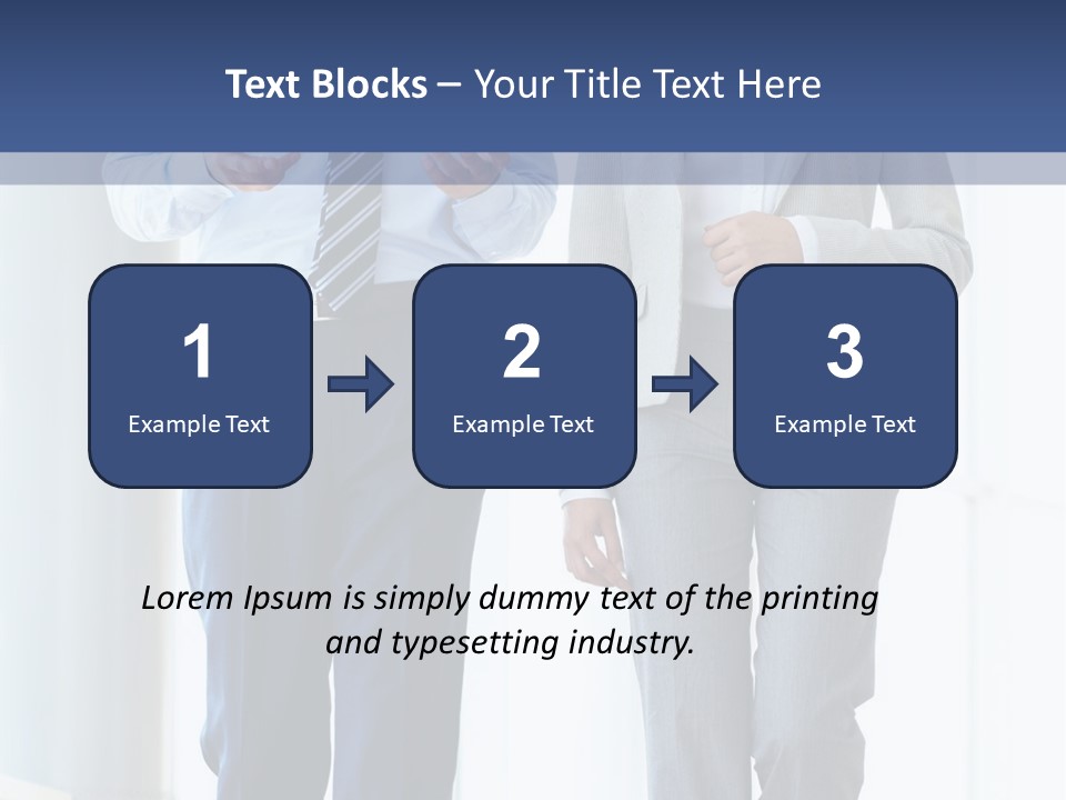 A Man And A Woman Are Walking Together PowerPoint Template
