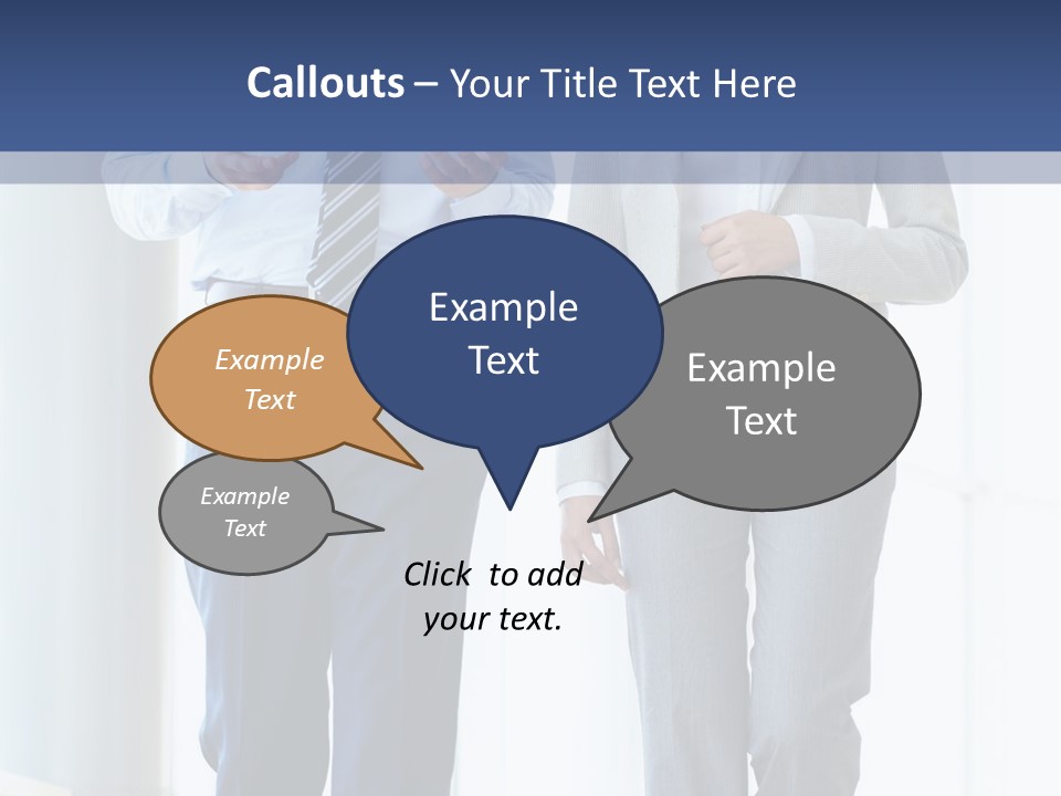 A Man And A Woman Are Walking Together PowerPoint Template