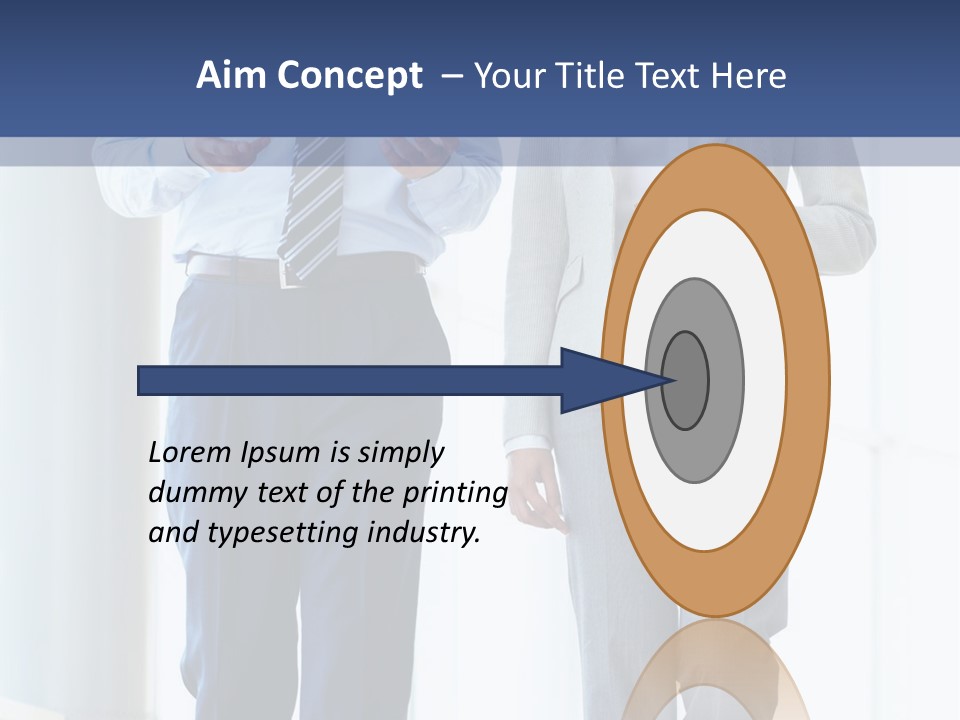 A Man And A Woman Are Walking Together PowerPoint Template