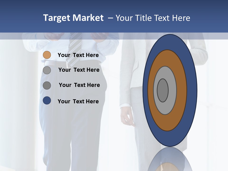 A Man And A Woman Are Walking Together PowerPoint Template