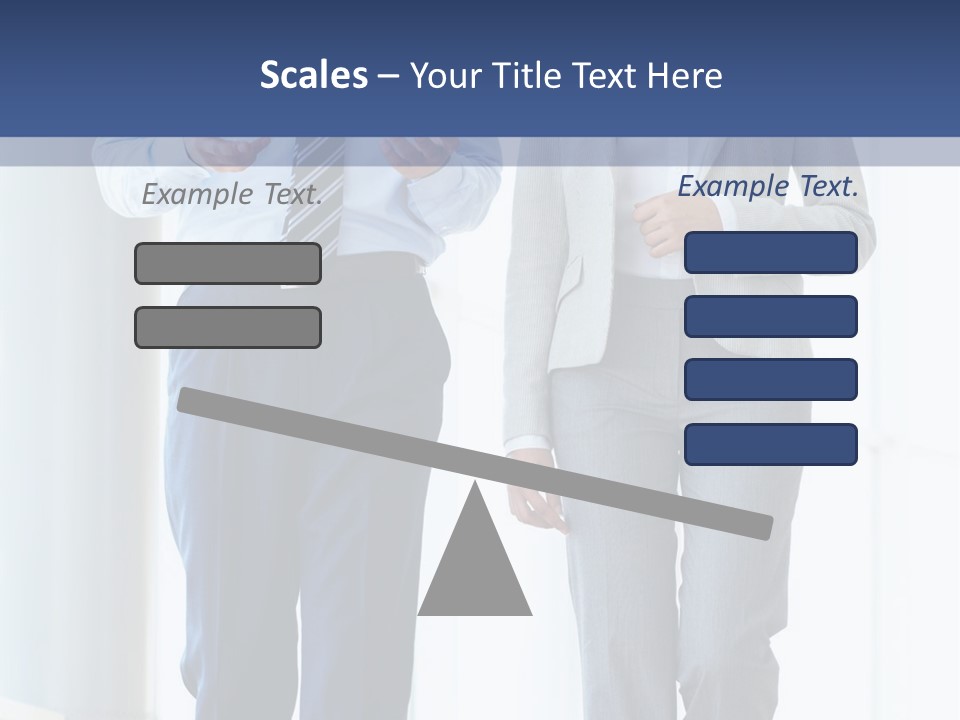 A Man And A Woman Are Walking Together PowerPoint Template