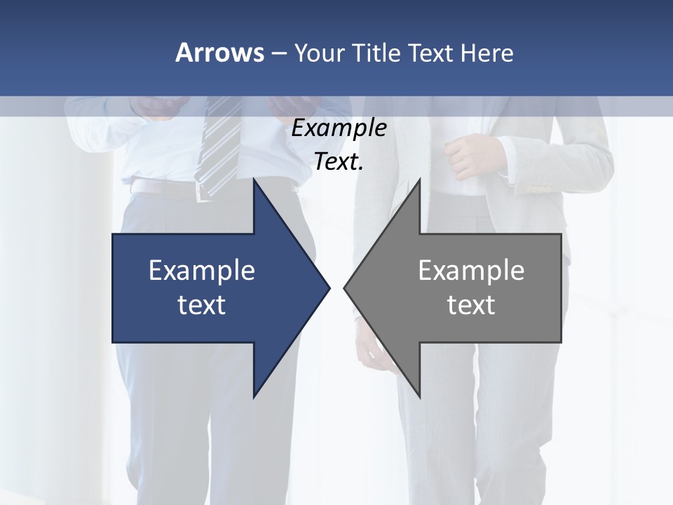 A Man And A Woman Are Walking Together PowerPoint Template