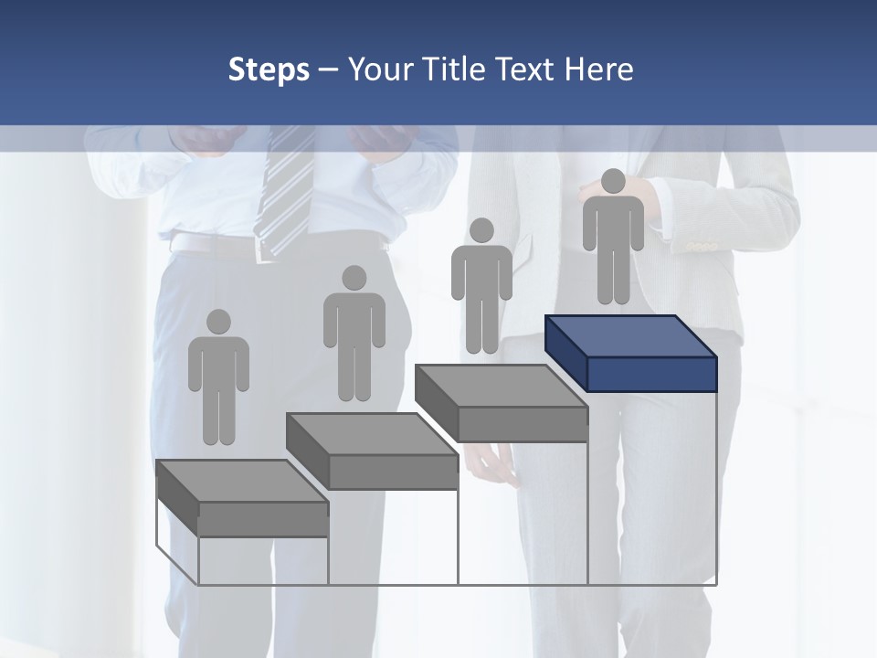 A Man And A Woman Are Walking Together PowerPoint Template