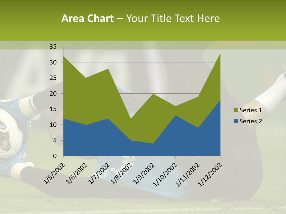 A Man Laying On The Ground With A Soccer Ball PowerPoint Template