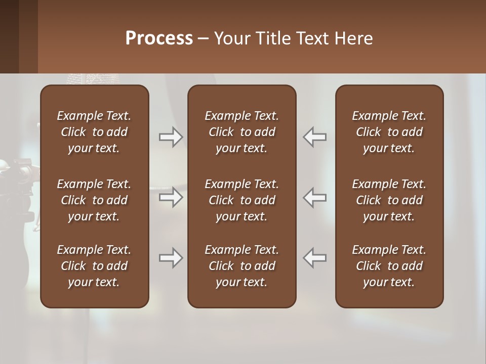 A Microphone With A Microphone Stand In Front Of It PowerPoint Template
