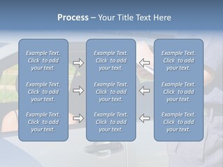 A Woman Sitting In A Car Talking To A Man PowerPoint Template