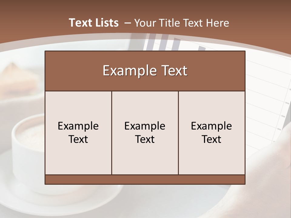 A Person Holding A Tablet With A Bar Chart On It PowerPoint Template