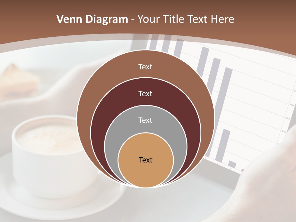 A Person Holding A Tablet With A Bar Chart On It PowerPoint Template