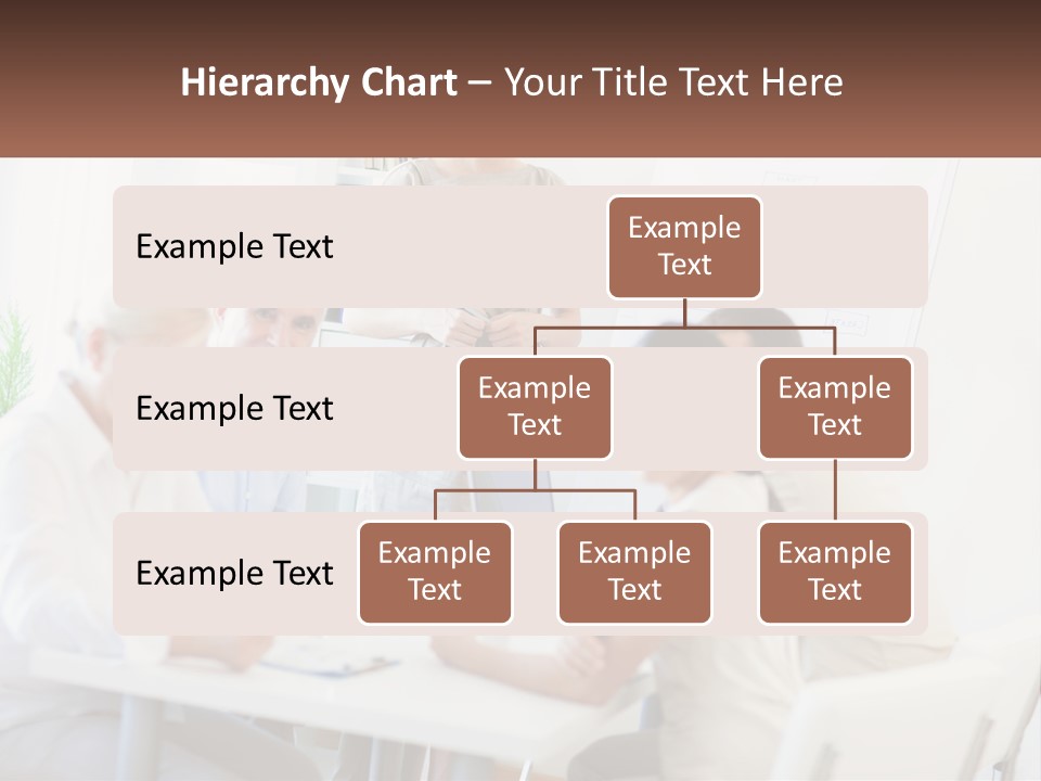 A Group Of People Sitting Around A Table PowerPoint Template