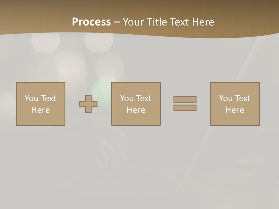 A Person Typing On A Laptop On A Table PowerPoint Template