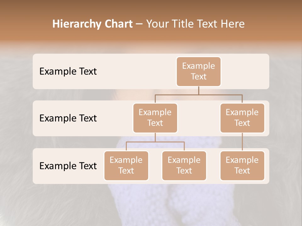 A Woman Wearing A Purple Mitt And A Fur Coat PowerPoint Template