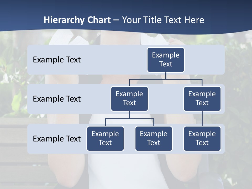 A Woman Sitting On A Bench Holding A Piece Of Paper PowerPoint Template