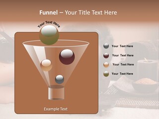 A Woman Getting A Chocolate Facial Mask On Her Face PowerPoint Template