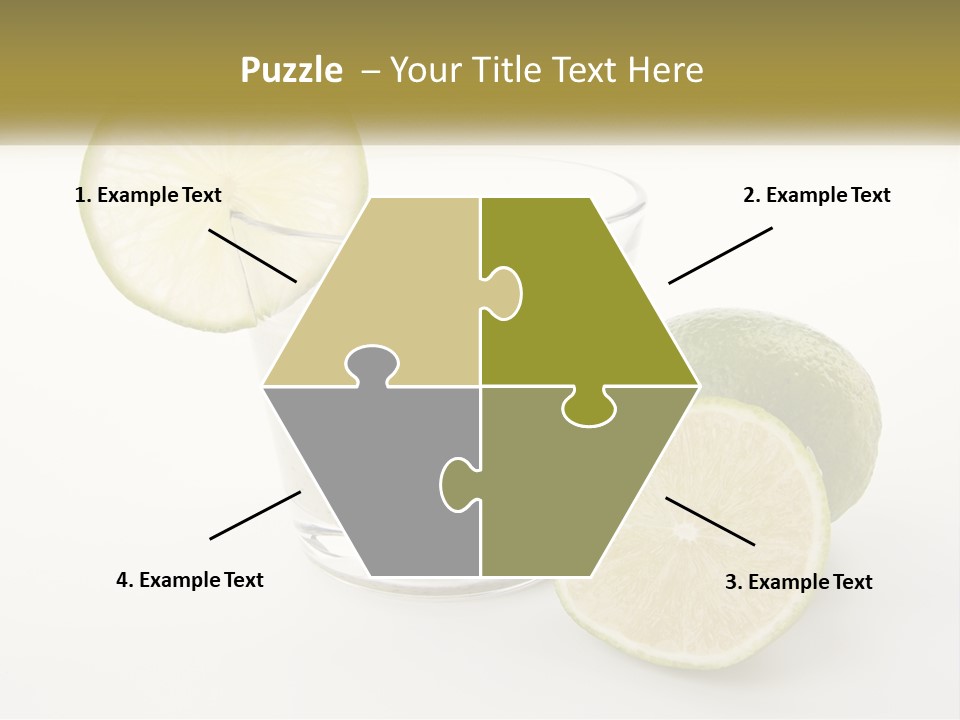 A Glass With A Lime And A Lime Slice Next To It PowerPoint Template