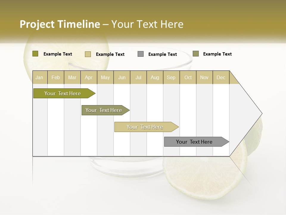 A Glass With A Lime And A Lime Slice Next To It PowerPoint Template