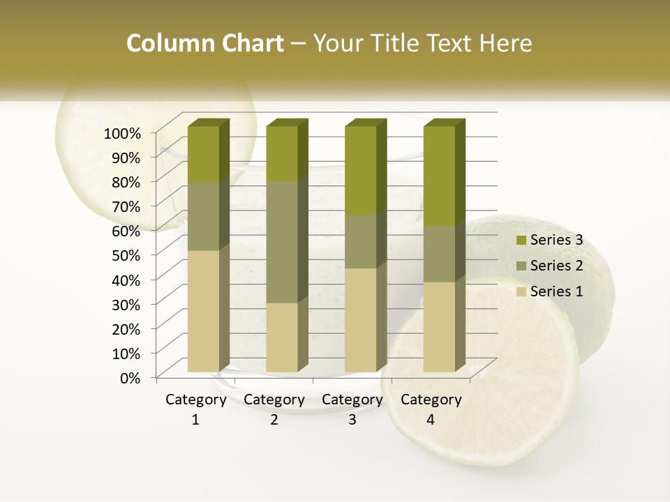 A Glass With A Lime And A Lime Slice Next To It PowerPoint Template