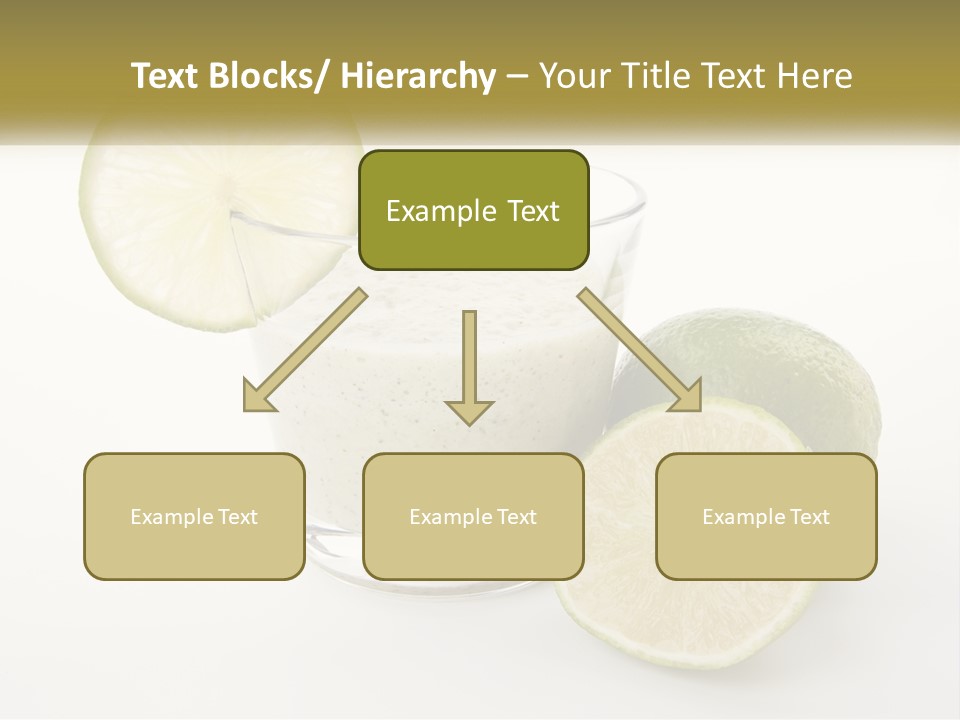 A Glass With A Lime And A Lime Slice Next To It PowerPoint Template