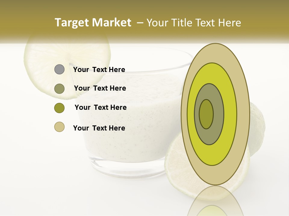 A Glass With A Lime And A Lime Slice Next To It PowerPoint Template