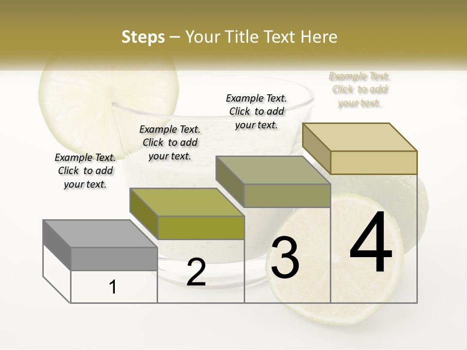 A Glass With A Lime And A Lime Slice Next To It PowerPoint Template