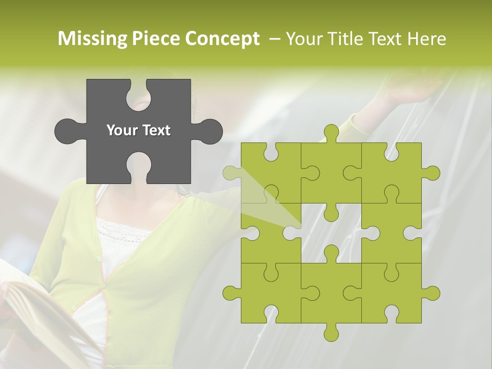 A Woman Writing On A Blackboard In A Classroom PowerPoint Template