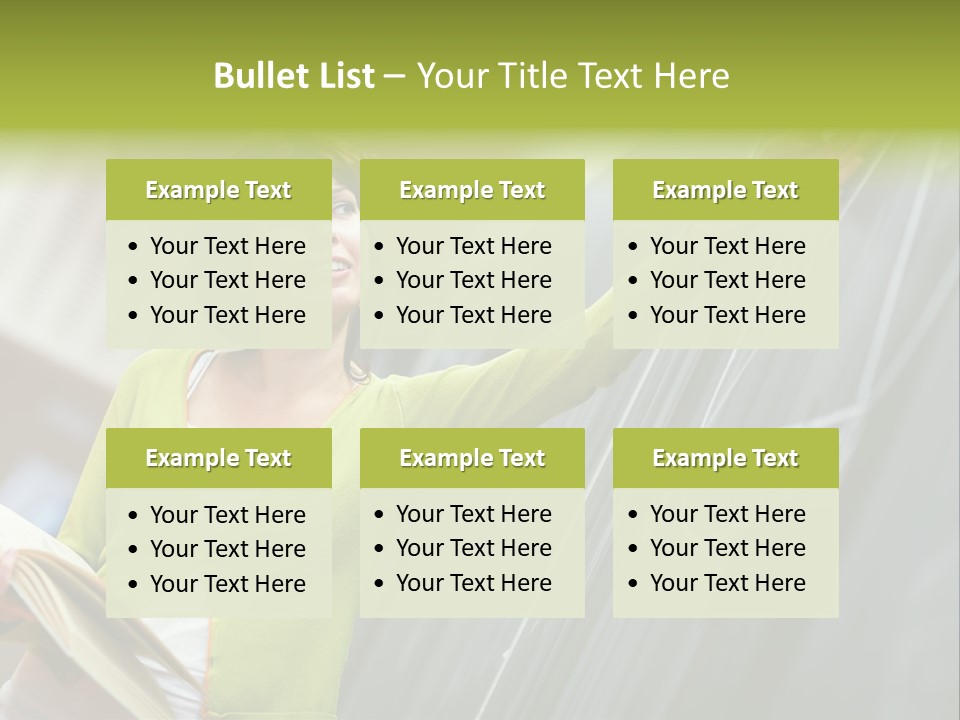A Woman Writing On A Blackboard In A Classroom PowerPoint Template