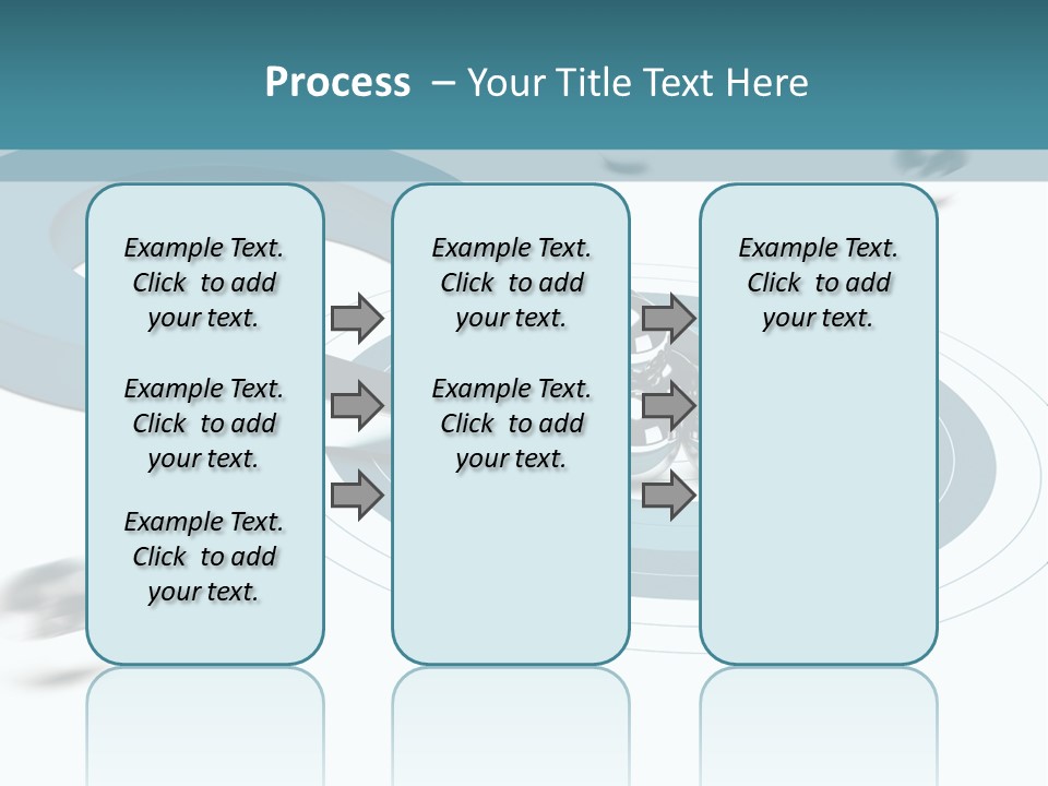 A Group Of Balls On Top Of A Blue Arrow PowerPoint Template