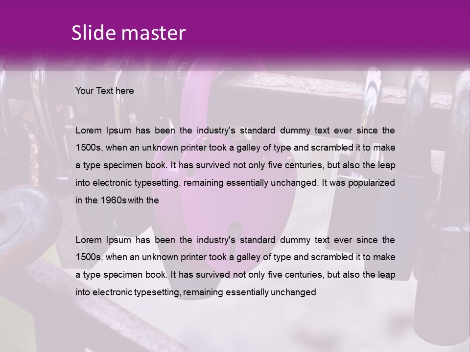 A Bunch Of Padlocks Are Attached To A Fence PowerPoint Template