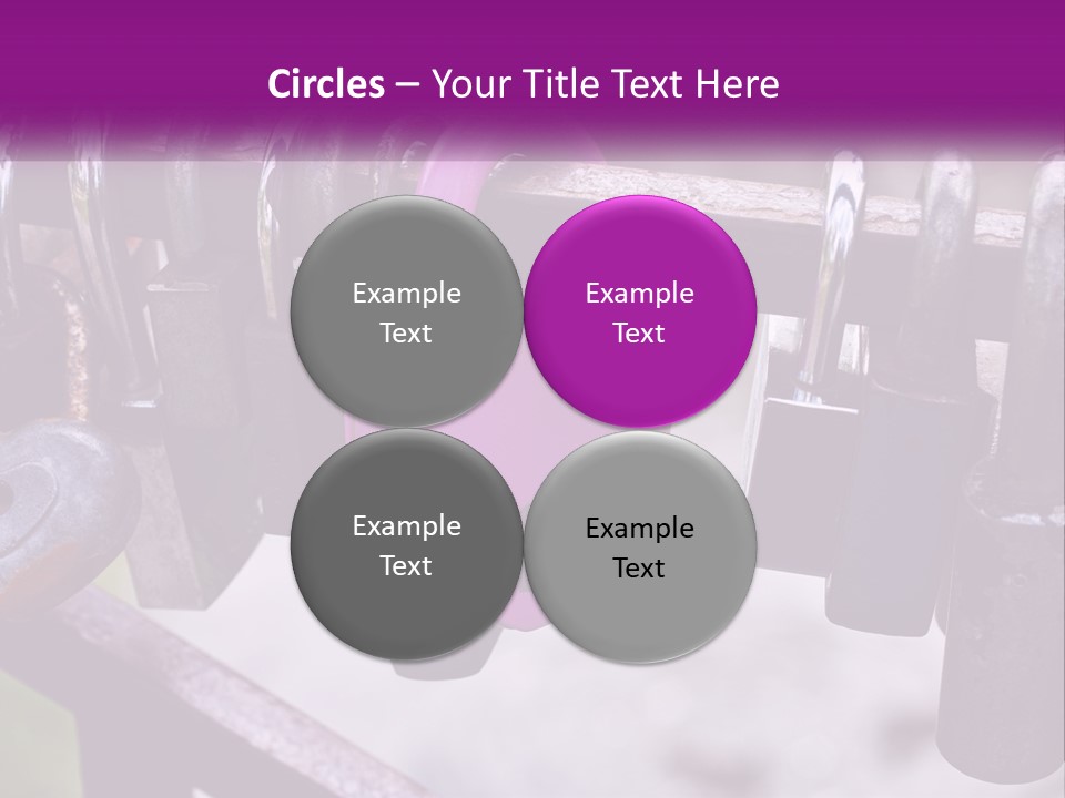 A Bunch Of Padlocks Are Attached To A Fence PowerPoint Template