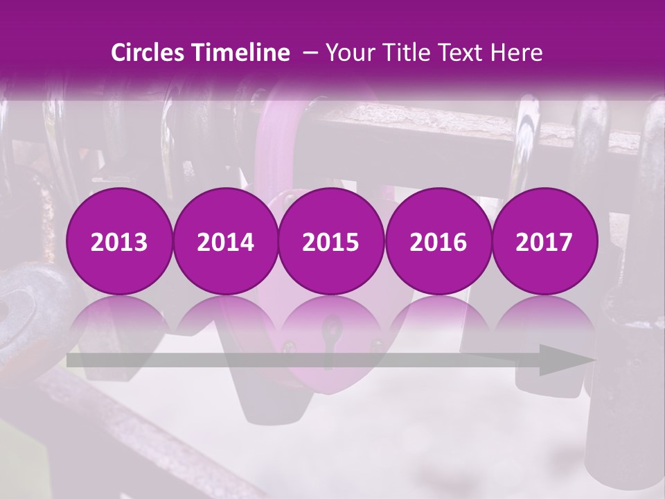 A Bunch Of Padlocks Are Attached To A Fence PowerPoint Template