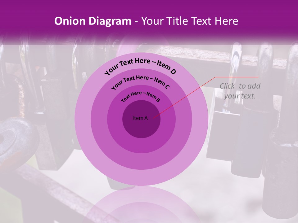A Bunch Of Padlocks Are Attached To A Fence PowerPoint Template