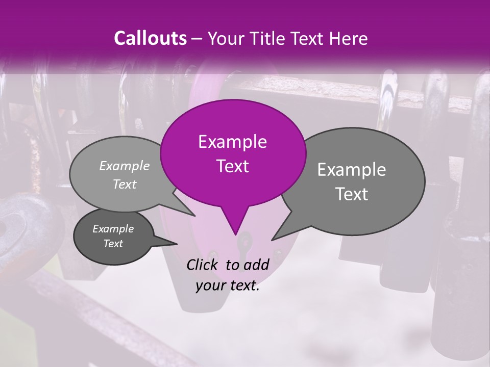 A Bunch Of Padlocks Are Attached To A Fence PowerPoint Template