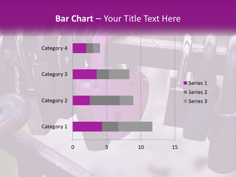 A Bunch Of Padlocks Are Attached To A Fence PowerPoint Template