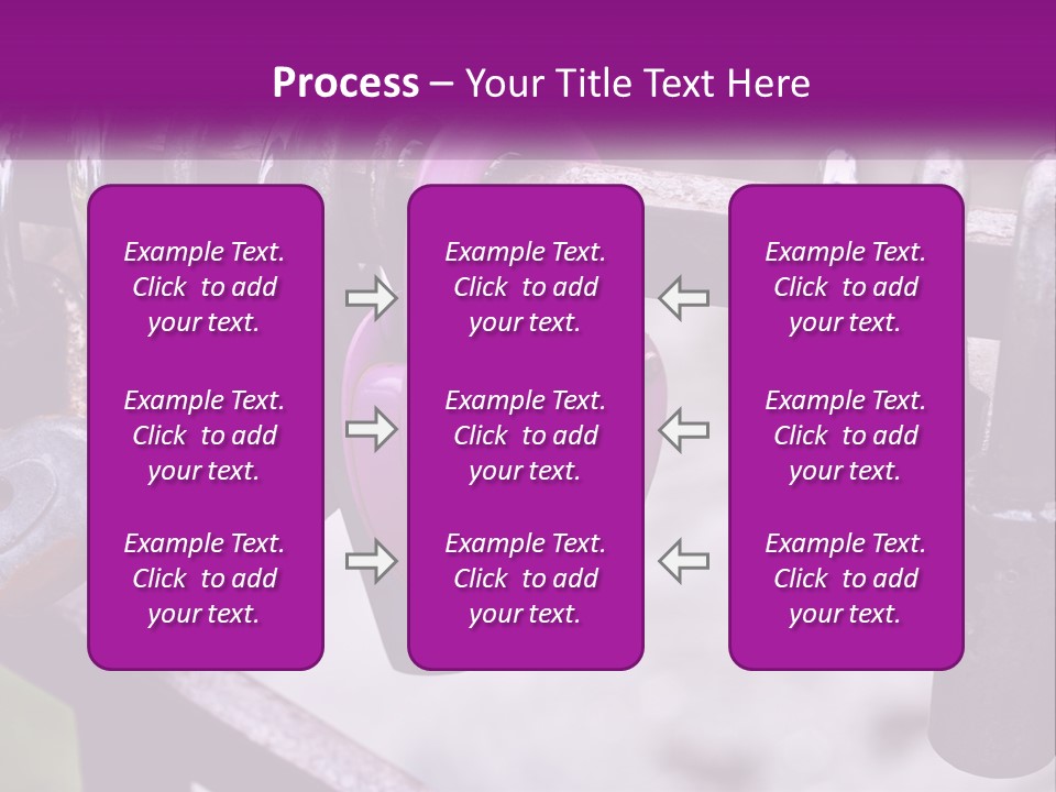 A Bunch Of Padlocks Are Attached To A Fence PowerPoint Template