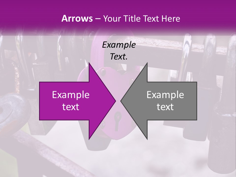 A Bunch Of Padlocks Are Attached To A Fence PowerPoint Template