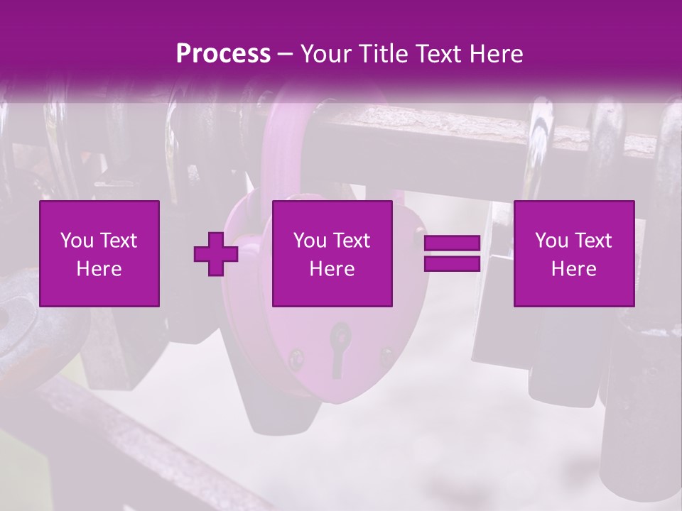 A Bunch Of Padlocks Are Attached To A Fence PowerPoint Template
