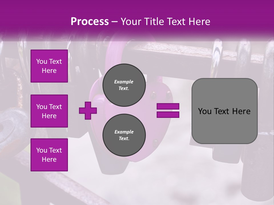 A Bunch Of Padlocks Are Attached To A Fence PowerPoint Template