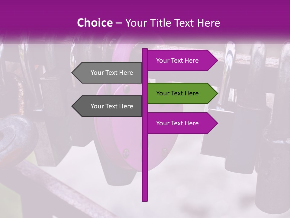 A Bunch Of Padlocks Are Attached To A Fence PowerPoint Template