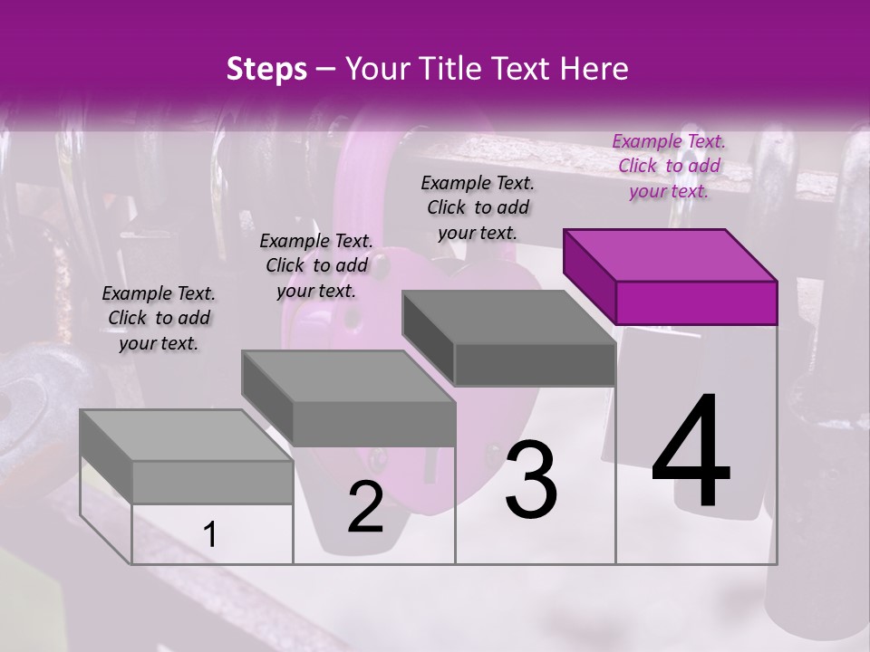 A Bunch Of Padlocks Are Attached To A Fence PowerPoint Template