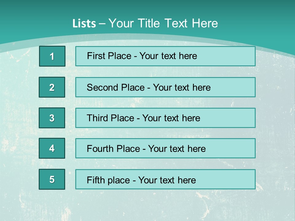 A Blue And Green Background With A Grungy Texture PowerPoint Template