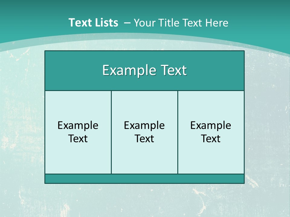 A Blue And Green Background With A Grungy Texture PowerPoint Template