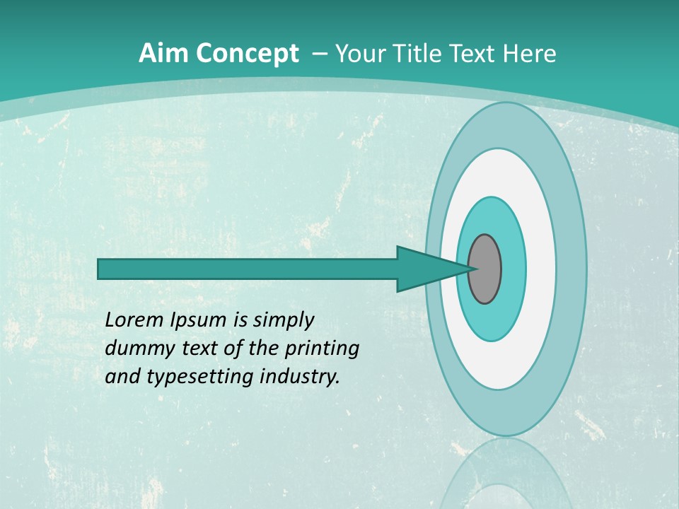 A Blue And Green Background With A Grungy Texture PowerPoint Template